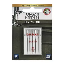 Набор игл ORGAN для распошивальных машин ELx705CR №75 (5 игл).