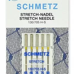 Иглы стрейч Schmetz 130/705H-S №65(2), 75(2), 90(1) (5 игл).