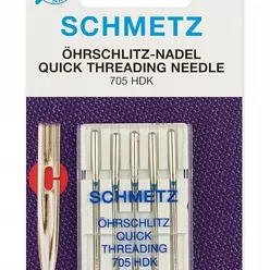 Иглы легковдеваемые Schmetz 705 HDK №90 (5 игл).