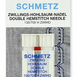 Иглы для мережки двойные Schmetz 130/705H ZWIHO №100/2.5 (1 игла).