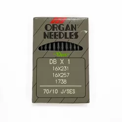 Иглы ORGAN для промышленных машин (для трикотажа) DBx1 J/SES №70 (10 игл)