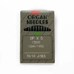 Иглы ORGAN для промышленных машин (для трикотажа) DPx5 J/SES №70 (10 игл)