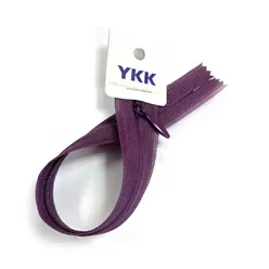 Молния потайная неразъёмная YKK Тип 2 20 см. Цвет 863.